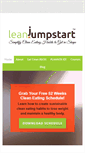 Mobile Screenshot of leanjumpstart.com