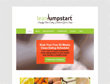 Tablet Screenshot of leanjumpstart.com